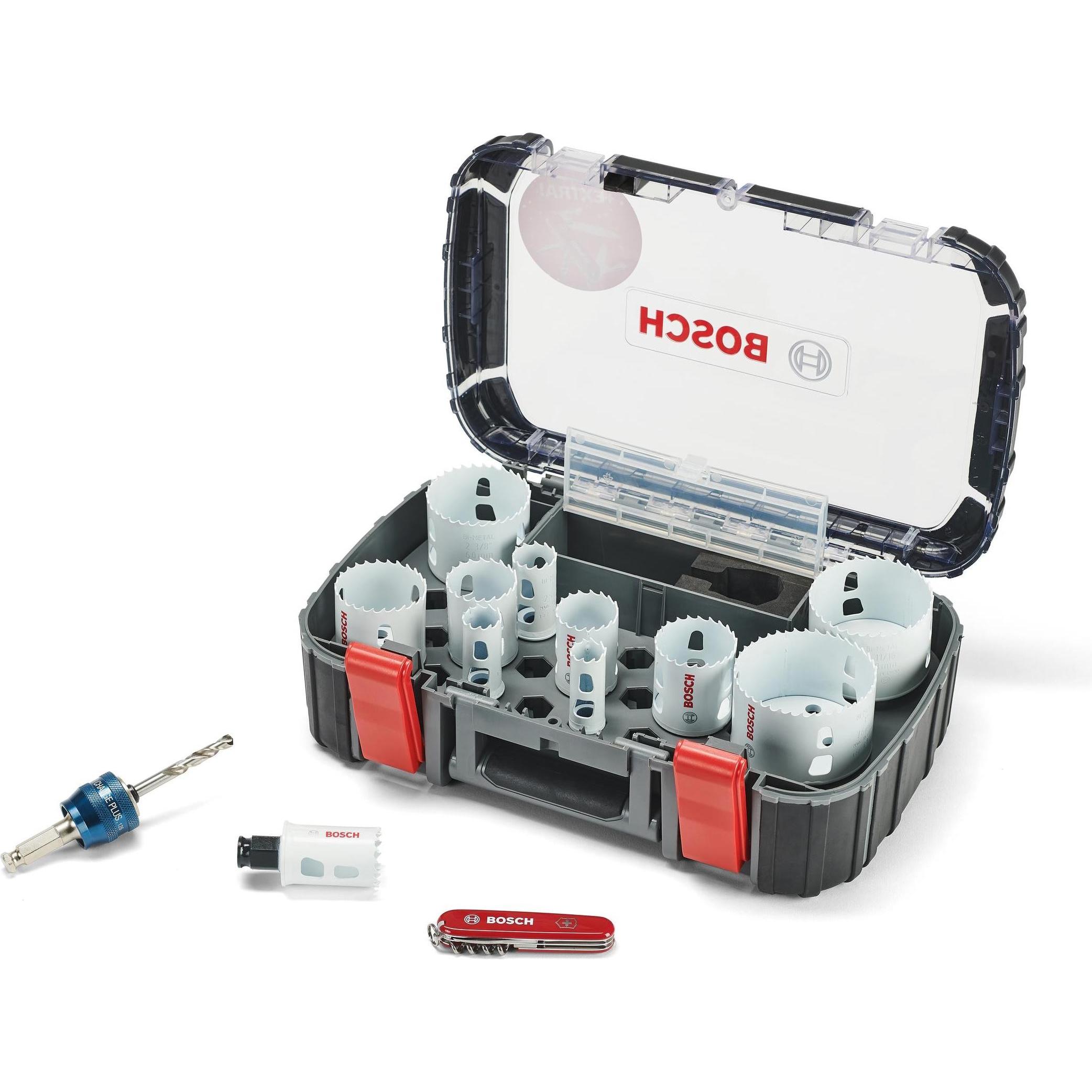 Bosch Professional Zubehör, Sega a tazza, Set di seghe a tazza (76 mm)