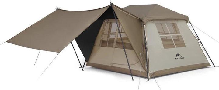 Actual product image Naturehike Village 5.0 2nd generation tent cnk2300zp022-brown