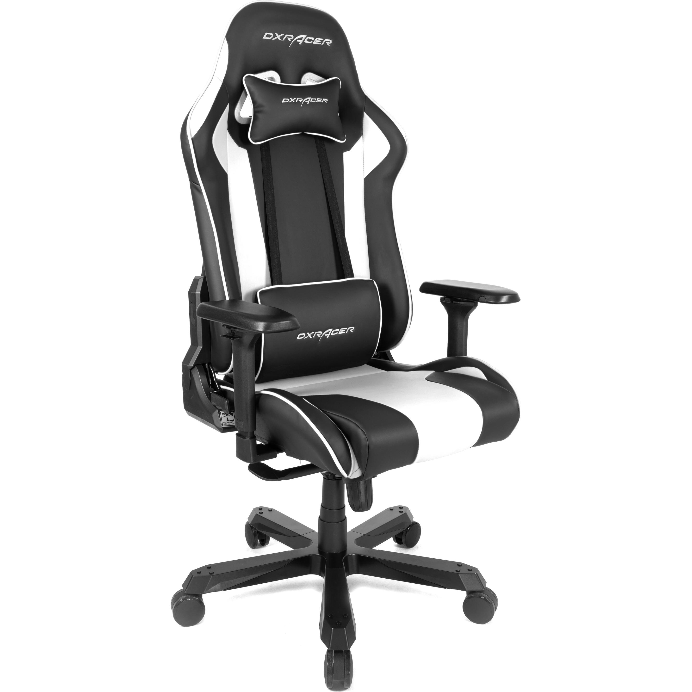 DXRacer King Series K99, Gaming Stuhl, Schwarz, Weiss