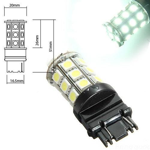 Immagine prodotto Hermex 1x T25 P27W 3156 27 SMD LED ERROR FREE CANBUS OBC - XENON Bianco