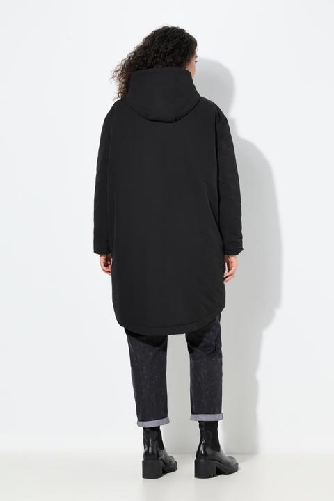 Image du produit Ulla Popken Parka technique HYPRAR à capuche, modèle imperméable (54)