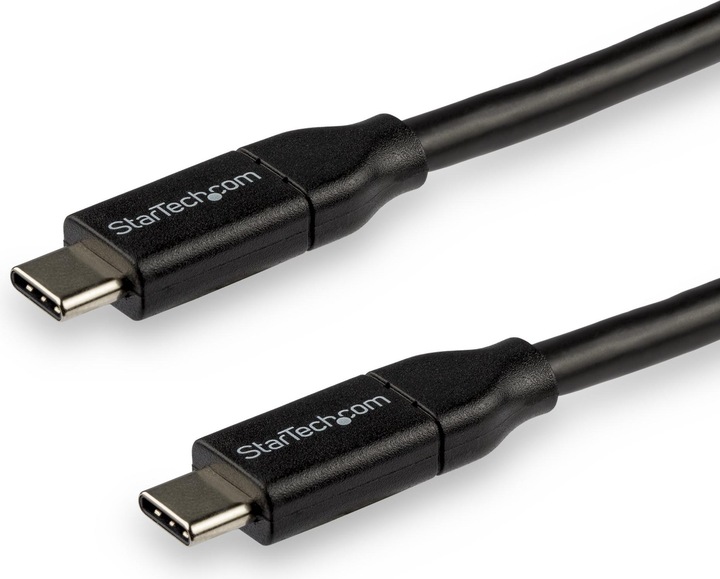 Produktbild StarTech USB-C auf USB-C Kabel mit 5A Power Delivery - St/St - 3m - USB 2.0 - USB-IF zertifiziert - USB Ty... (3 m, USB 2.0)