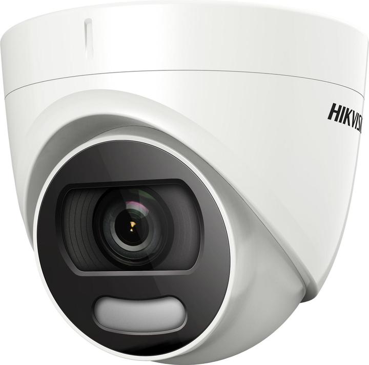 Actual product image Hikvision DS-2CE72HFT-F28 - CCTV Security Camera - Wired - English - Dome - Ceiling (2560 x 1944 Pixels)