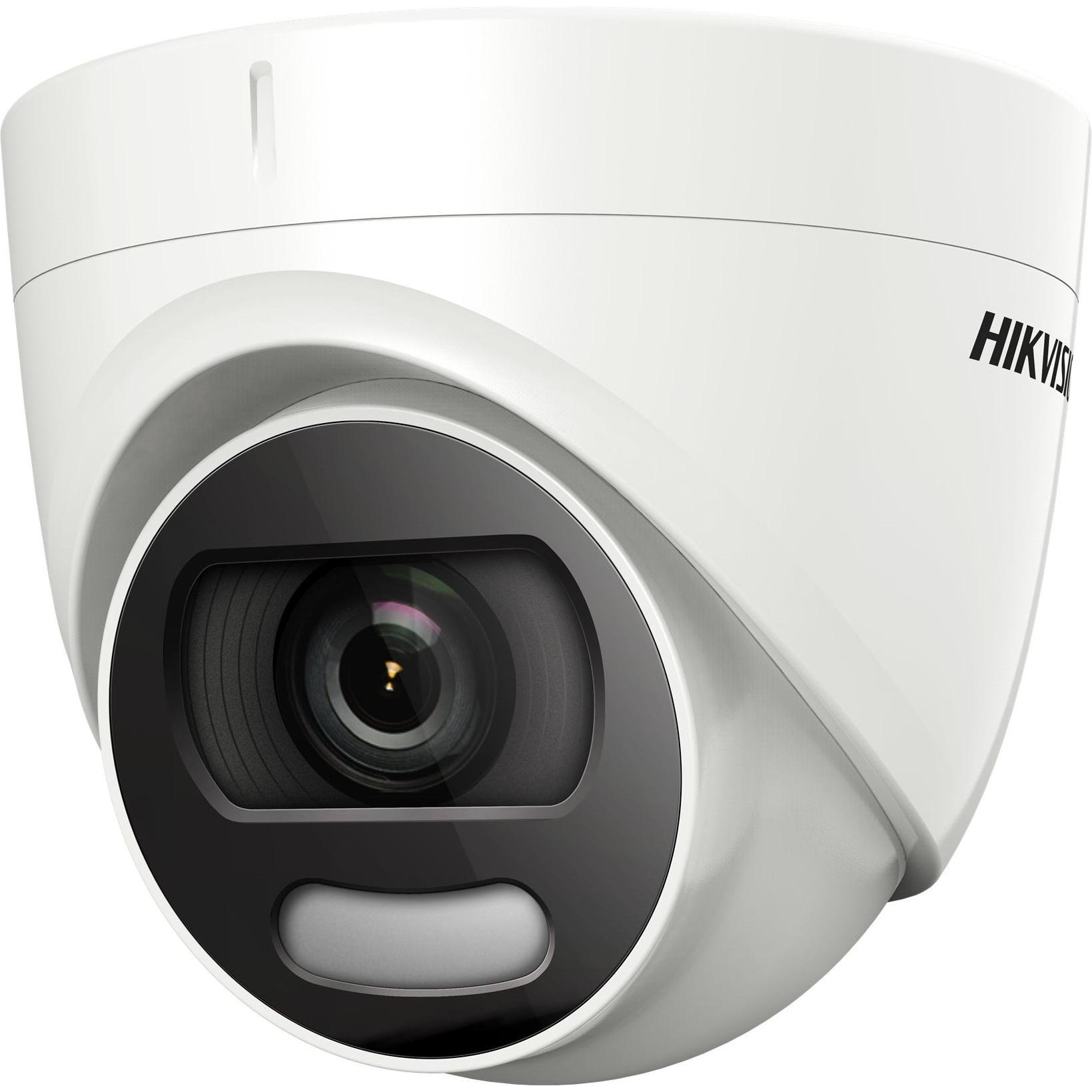 Hikvision DS-2CE72HFT-F28 - Telecamera di sicurezza CCTV - Cablato - Inglese - Dome - Soffitto (2560 x 1944 Pixel), Telecamera di rete, Bianco