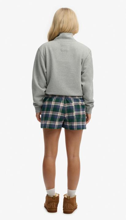 Produktbild Superdry Karierte Baumwollshorts mit Elastikbund (XL)