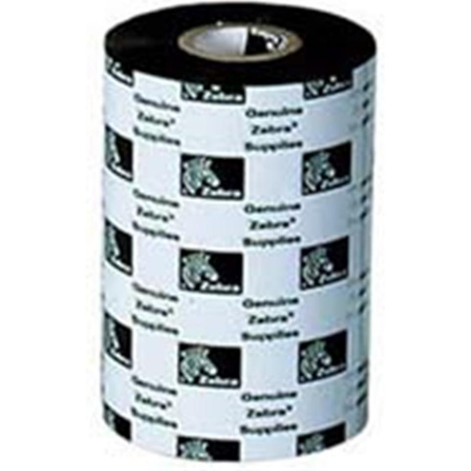 6x Zebra, Beschriftungsband, ZipShip 5095 (8.30 cm, Schwarz)