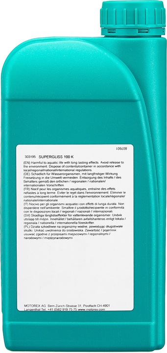 Produktbild Motorex Supergliss 100K (1000 ml, Universal-Schmiermittel)