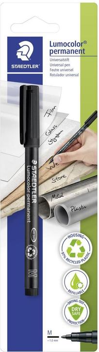 Produktbild Staedtler Lumocolor (Schwarz, 1 mm, 1 x)