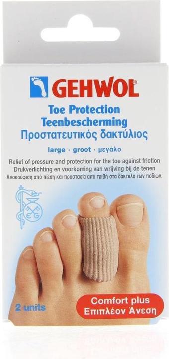 Produktbild Gehwol Zehenschutz Verkaufspackung gross 2 Stk (Druckentlastung, 1000 ml)