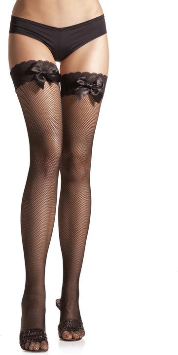 Actual product image Leg Avenue Netzstrümpfe mit Schleife (One size)