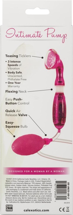 Actual product image CalExotics Intimate Pump Advanced Clitoral Pump