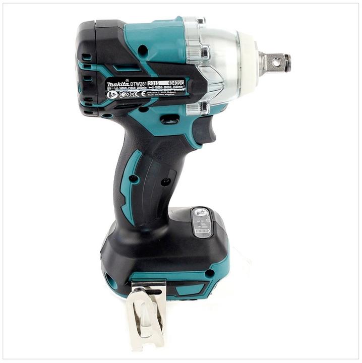 Produktbild Makita DTW 281 Z 18V Li-ion Akku-Schlagschrauber Solo - nur das Gerät ohne Zubehör, ohne Akku ohne (Akkubetrieb)