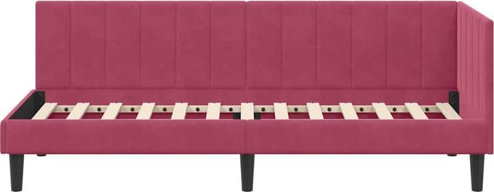 Actual product image vidaXL Eckbettgestell (80 x 200 cm)