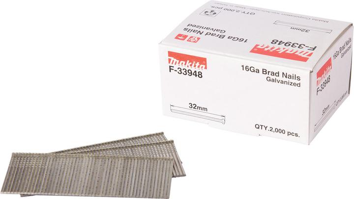 Makita F-33948 Stehbolzen 1,6X32mm 16ga 2000St.