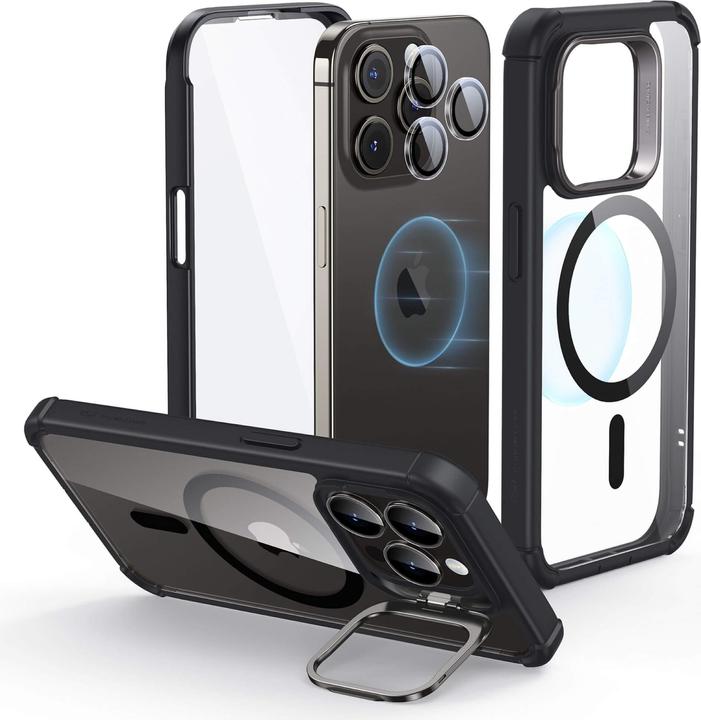 Immagine prodotto ESR Custodia Armor Tough HaloLock con supporto Stash (Apple iPhone 15 Pro)