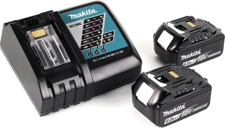 Produktbild Makita DJV 182 RGJ Akku Pendelhubstichsäge 18V Brushless + 2x Akku 6,0Ah + Ladegerät + Makpac