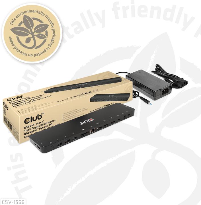 Produktbild Club 3D CSV-1566 (USB-C)