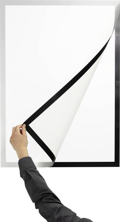 Actual product image Durable DURAFRAME® POSTER information frame, self-adhesive, for format A1, black, pack