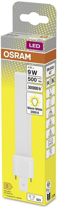 Produktbild Osram Dulux S (G23, 4 W, 500 lm, 1 x, E)