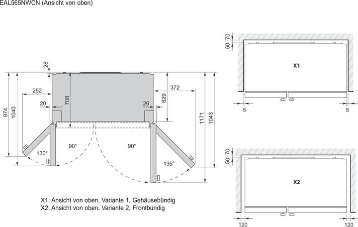 Produktbild Electrolux EAL565NWCN (562 l)