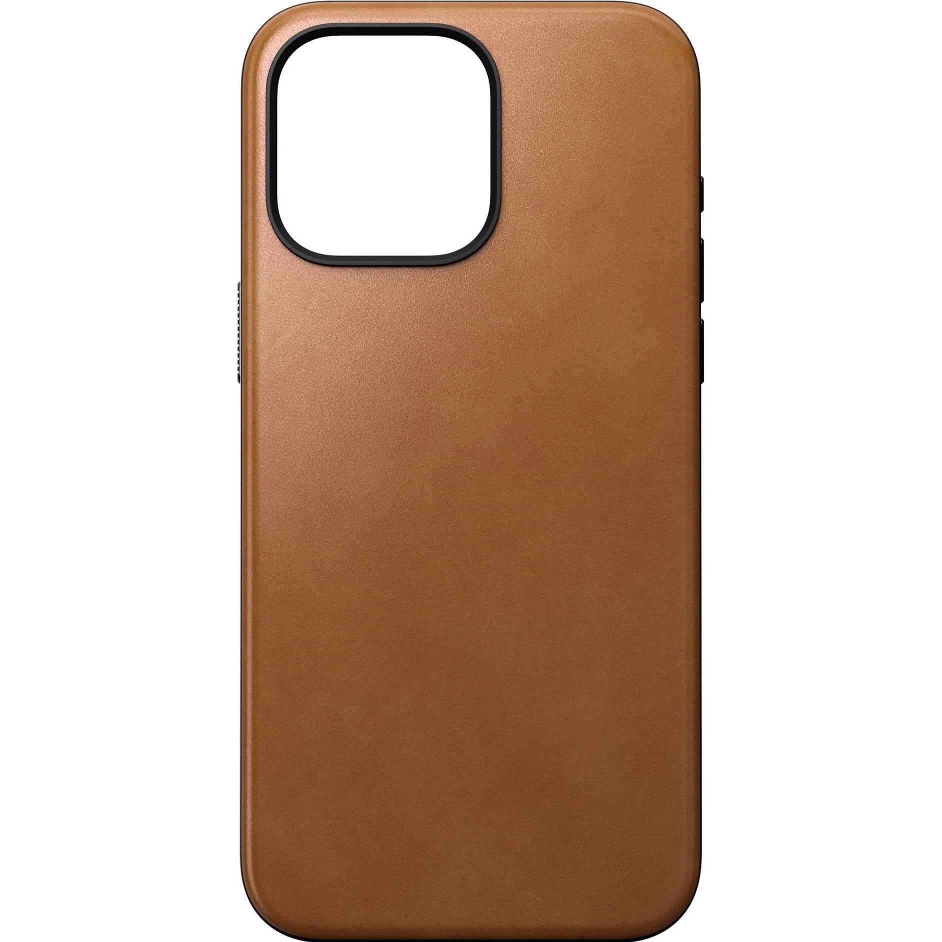 Nomad Modern Case (Apple iPhone 15 Pro Max), Smartphone Hülle, Braun