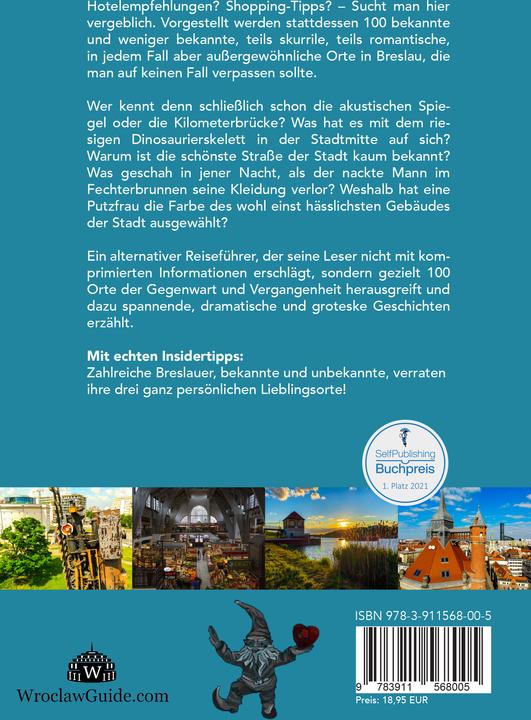 Produktbild Breslau (Wroclaw) - Ein alternativer Reiseführer (Deutsch, Mirko Seebeck, 2025)