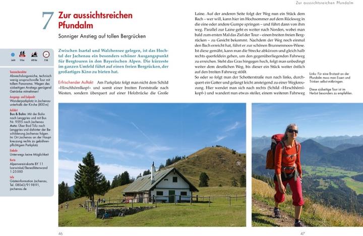 Nährwerte und Zutaten Gemütliche Wanderungen in den Bayerischen Voralpen (Deutsch, Michael Pröttel, 2021)