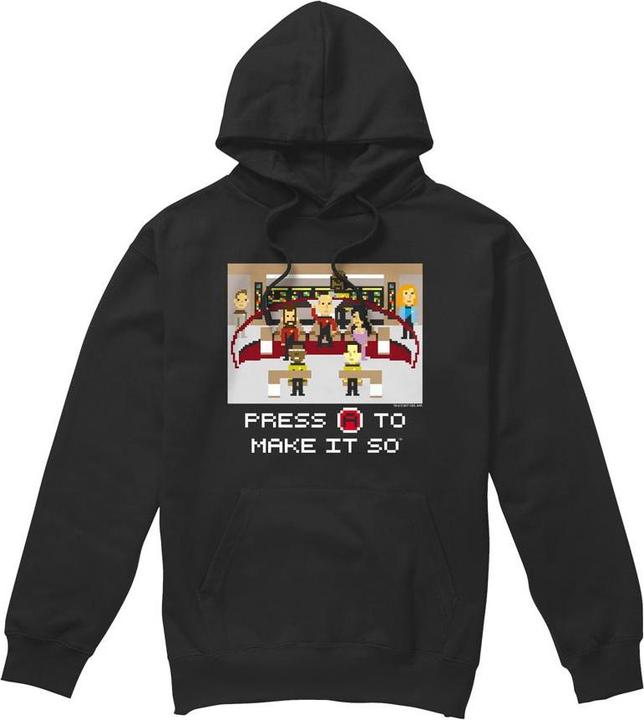 Image du produit - Sweat à capuche MAKE IT SO - Homme (S)