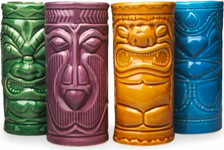 Produktbild TOP Tiki Becher (4 x, Tiki Gläser)