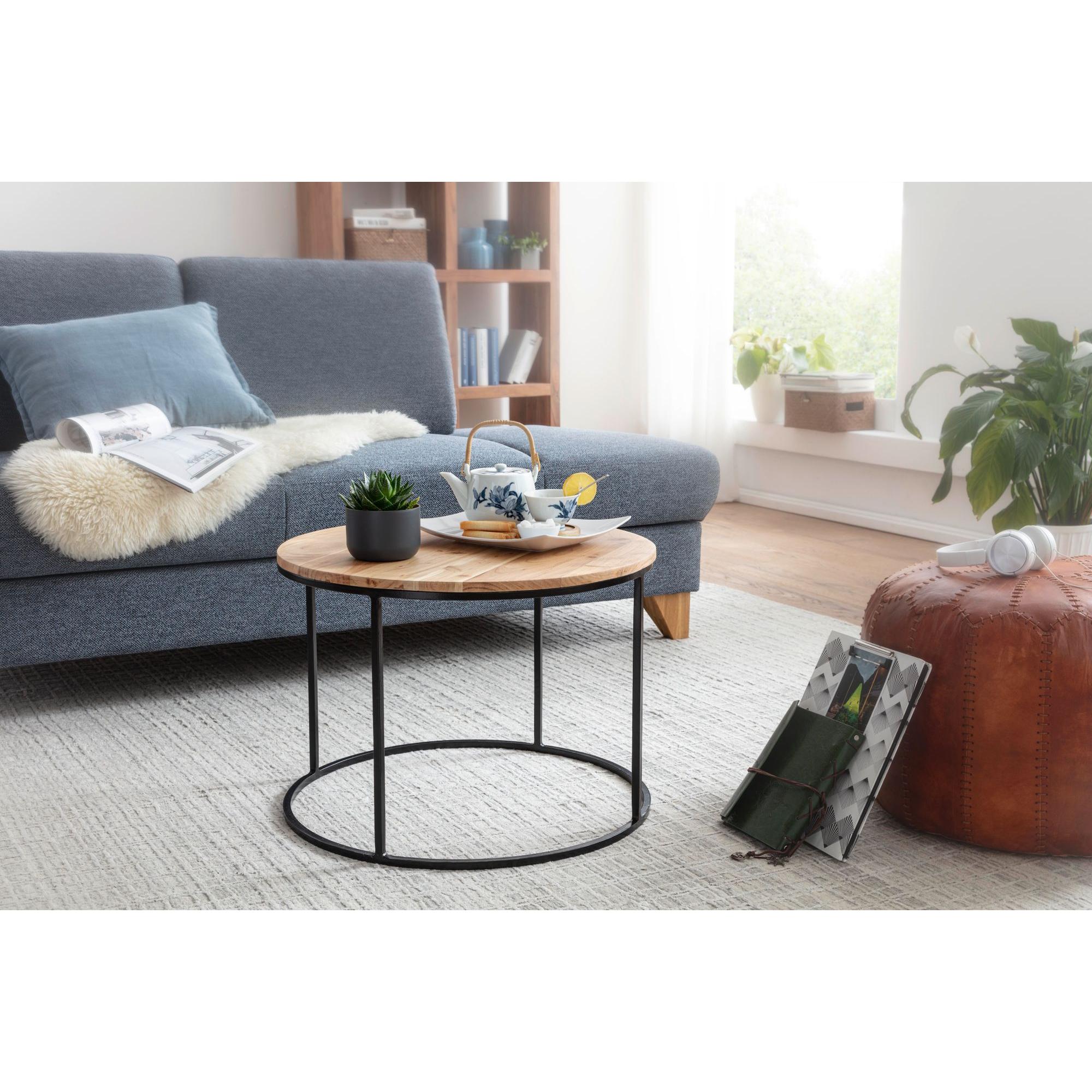 Thumbnail - Wohnling, Couchtisch + Beistelltisch, Liam (60 x 60 x 43 cm)