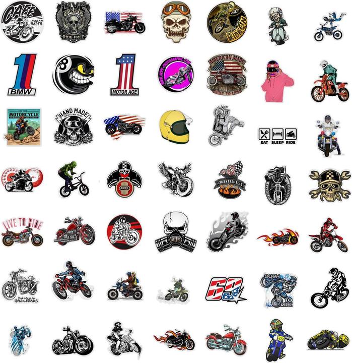 Produktbild JTI Packung mit Aufklebern - Retro MC