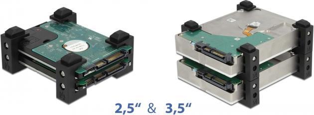Immagine prodotto Delock Porta HDD per 2.5? e 3.5? HDD / SSD