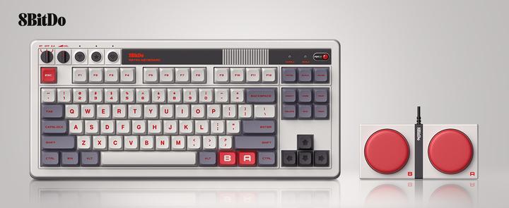 Actual product image 8bitdo Mechanical keyboard N Edition (Eng. Int., Wireless, Cable)