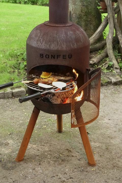 Produktbild Bonfeu BonSolo Gartenkamin Rost