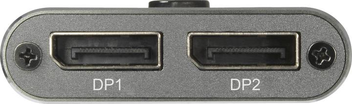 Produktbild SpeaKa Professional SP-BDS-250 2 Port DisplayPort-Switch UHD 8K @ 60 Hz, UHD 4K