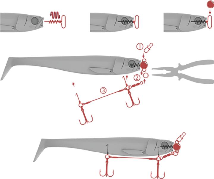 Produktbild Caperlan Bleikoepfe zum Schrauben Hechtangeln