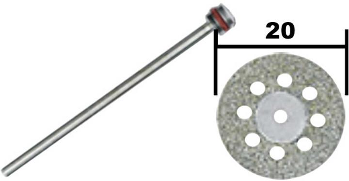 Actual product image Proxxon Cutting disc diamond 20mm