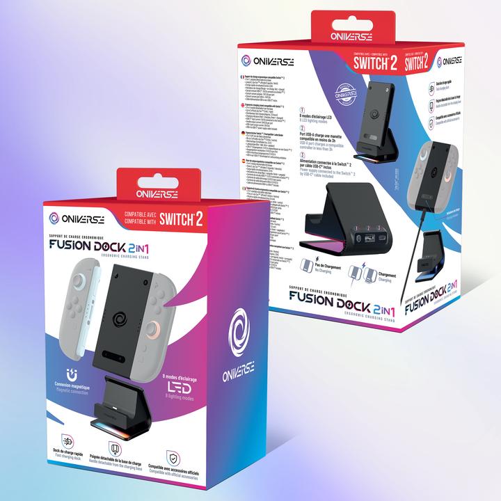 Produktbild Oniverse Ladestation & Stand für Nintendo Switch 2™ - Gaming-Zubehör (Switch 2)