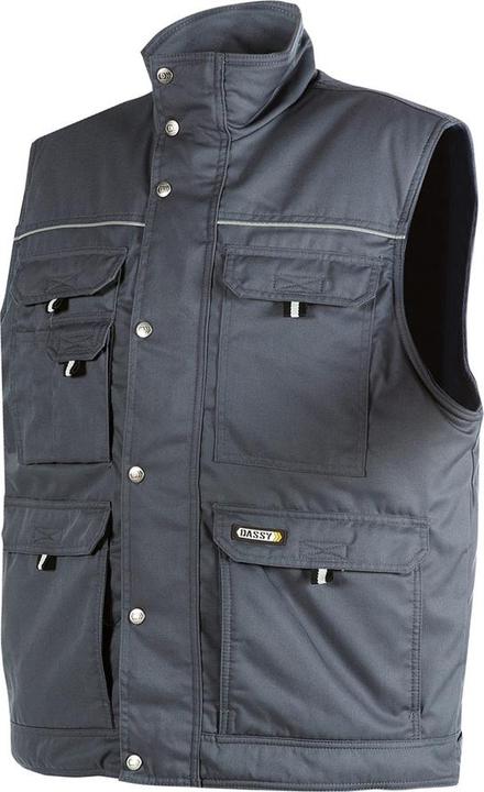 Produktbild Dassy Weste Mons zementgrau Gr. M (M)