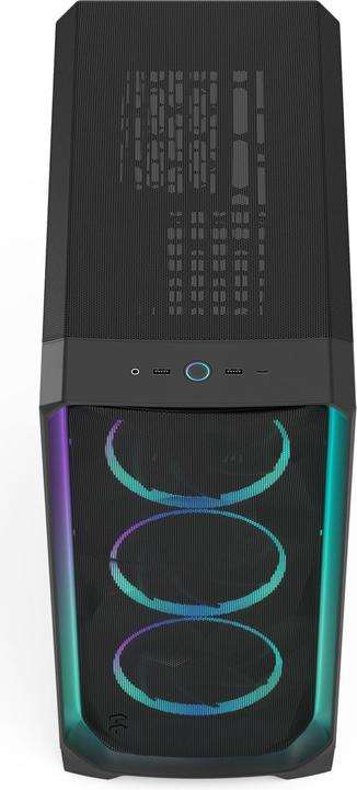 Actual product image Fractal Meshify 3 Ambience Pro RGB Light Tint Black (ATX, Mini-ITX, mATX, E-ATX)
