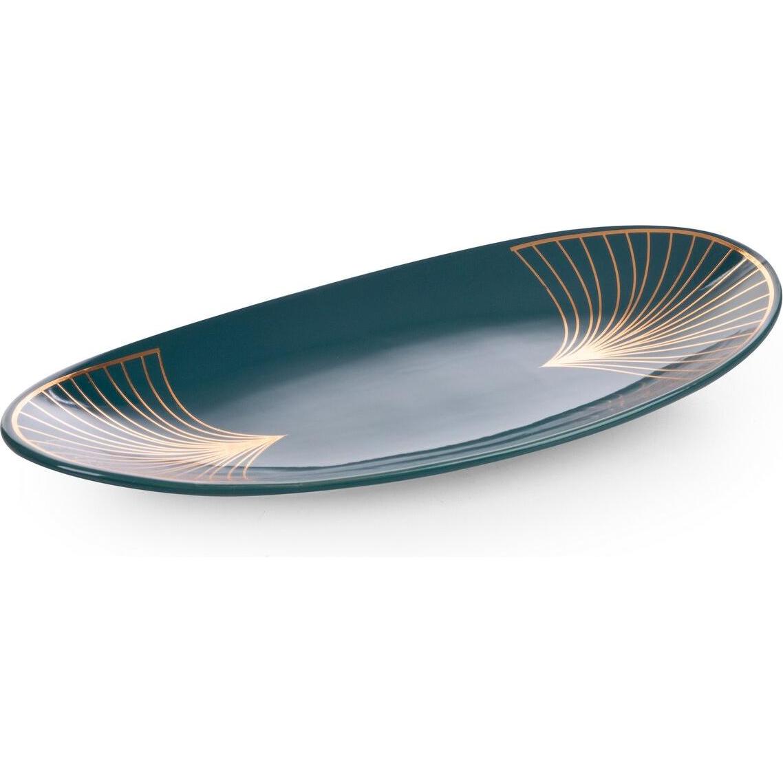 Eurofirany LC/LOTOS10/PAT/2 33X16X4 TURCO+PLN, Piatti, Turchese