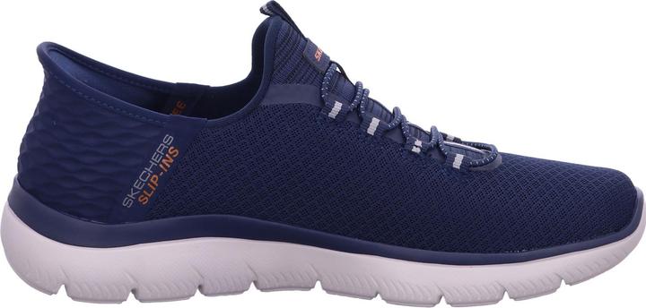 Produktbild Skechers Herren Slipper Sportlich Gummisohle blau (39)