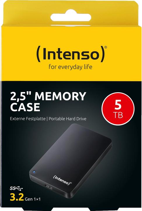 Actual product image Intenso memory case (5 TB)