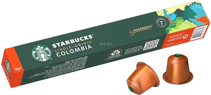Produktbild Starbucks Kaffeekapseln NESPRESSO NESCAFE COLOMBIA (10 x Port.)