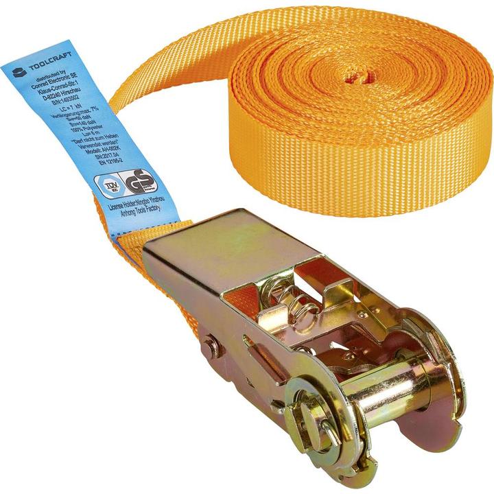 Immagine prodotto Toolcraft Cinghia di tensione con cricchetto
