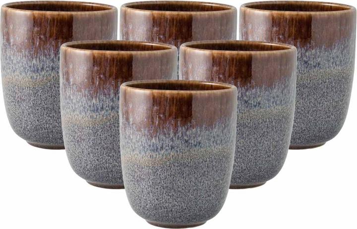 Villeroy & Boch Multipack Lave beige Tasse sans anse - 6 pièces (400 ml, 6 x)