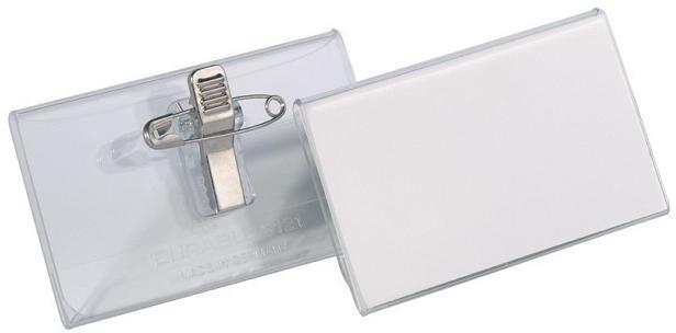 Produktbild Durable Namensschild mit Clip 75 x 40 mm