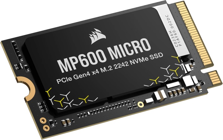 Actual product image Corsair MP600 MICRO 2TB NVMe PCIe M.2 2242 SSD (2000 GB, M.2 2242)
