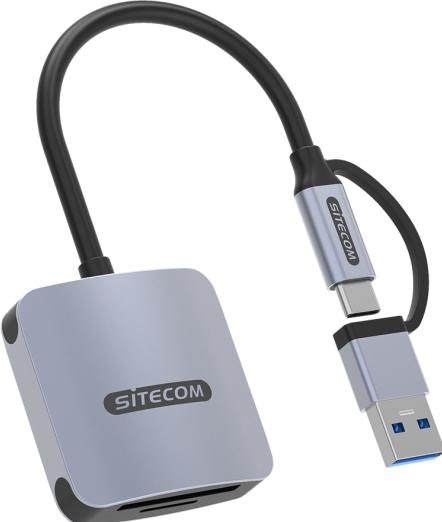 Produktbild Sitecom USB Card Reader USB-C & USB-A (USB-C)