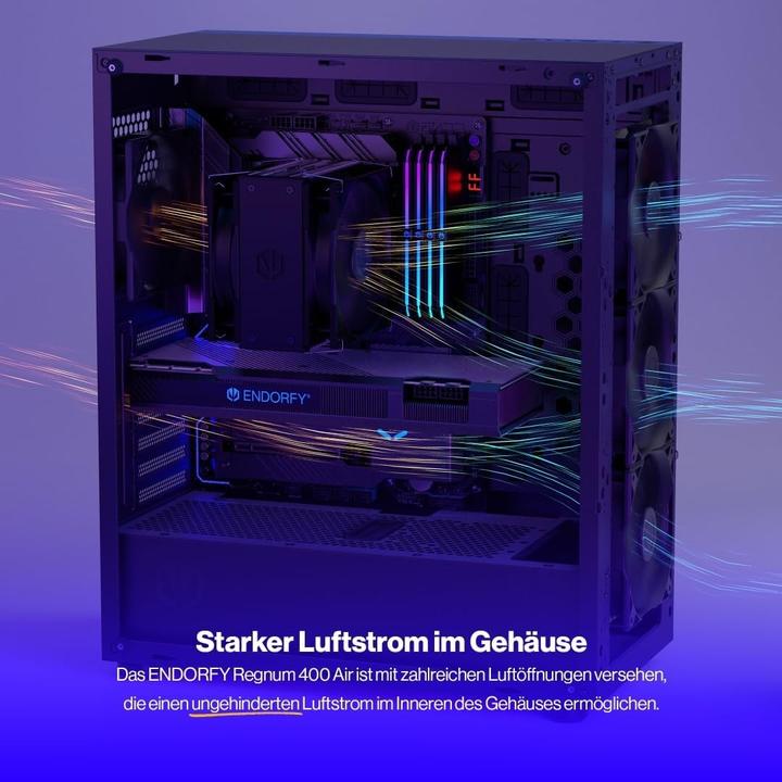 Produktbild Endorfy Regnum 400 Air EY2A008 (ATX, mATX, Mini-ITX)